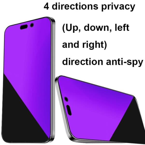INF iPhone 16 360° Privacy skærmbeskytter i hærdet glas iPhone 16 Pro