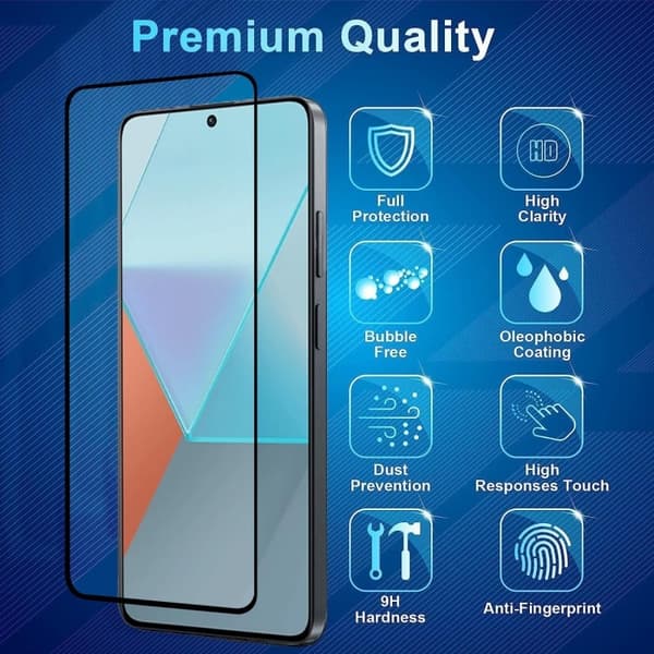 OnePlus Nord CE4 Lite 5G Härdat Glas 0.26mm 2.5D 9H Fullframe