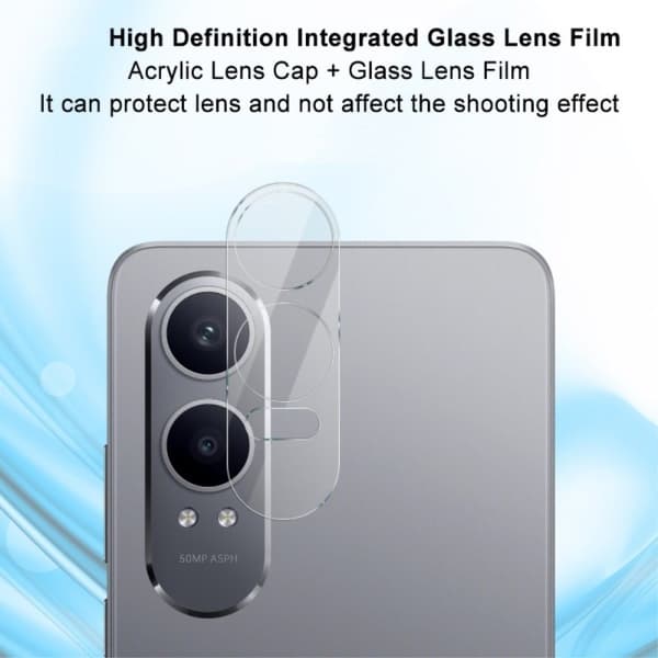 OnePlus Nord CE4 Lite 5G Kamera Linsskydd Härdat Glas