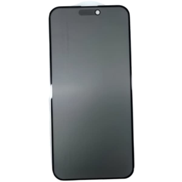 INF iPhone Anti-Spy Skærmbeskytter - Aluminiumslegering hærdet glas iPhone 16 Plus