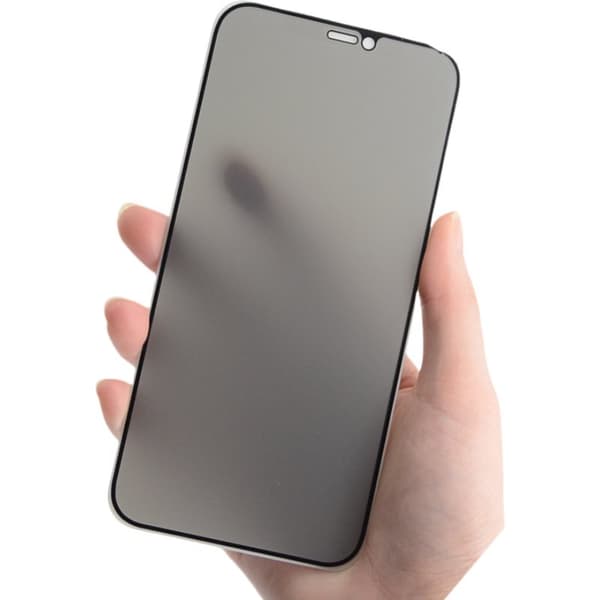 INF iPhone Anti-Spy Skærmbeskytter - Aluminiumslegering hærdet glas iPhone 16 Plus