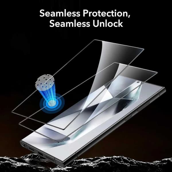 2-Pack Samsung Galaxy S24 Ultra Skärmskydd Härdat Glas 9H 3D