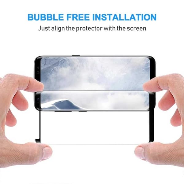 Samsung Galaxy S9 Plus Skärmskydd Härdat Glas 9H 3D