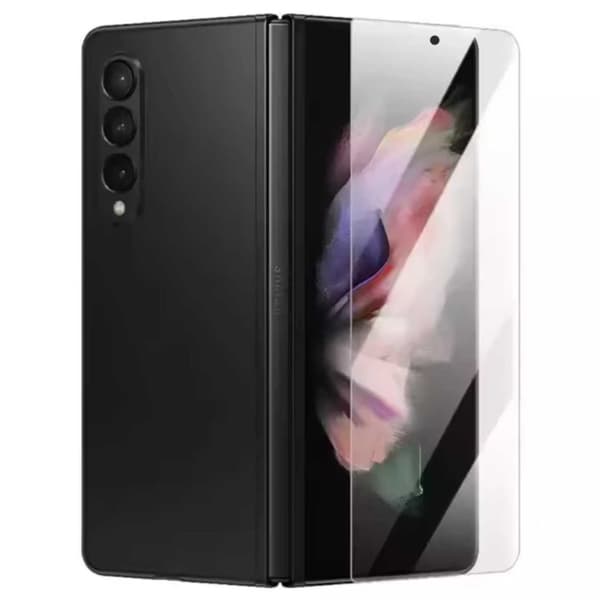 Samsung Galaxy Fold 4 Ulkoinen näytönsuoja Muovinen näytönsuoja TPU