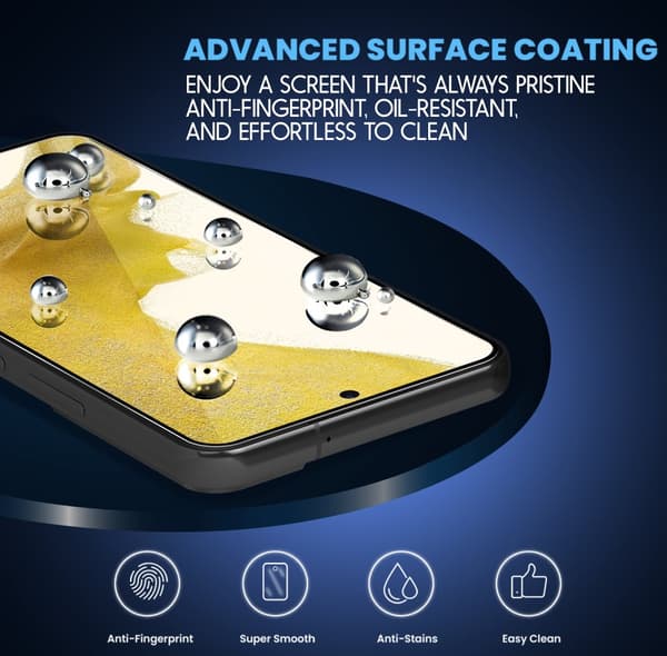 1-Pack Samsung S22 Skärmskydd - Härdat Glas 9H - Super kvalitet 3D