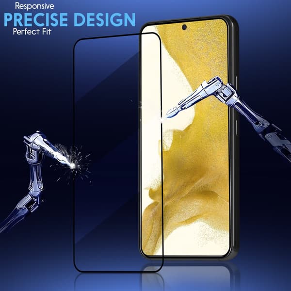 1-Pack Samsung S22 Skärmskydd - Härdat Glas 9H - Super kvalitet 3D