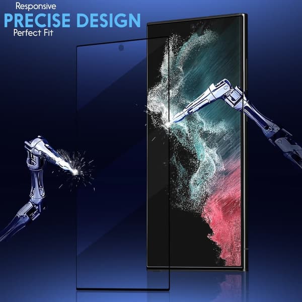 1-Pack Samsung S22 Ultra Skärmskydd - Härdat Glas 9H - Super kvalitet 3D