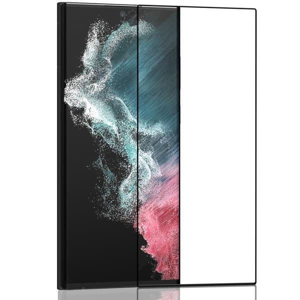 1-Pack Samsung S22 Ultra Skärmskydd - Härdat Glas 9H - Super kvalitet 3D