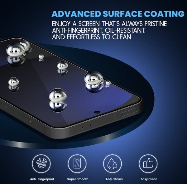 1-Pack Samsung S24 FE Skärmskydd - Härdat Glas 9H - Super kvalitet 3D