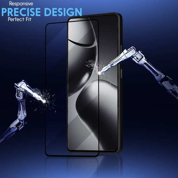 1-Pack Xiaomi Redmi Note 14 Pro Skärmskydd - Härdat Glas 9H - Super kvalitet 3D