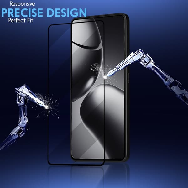 2-Pack Xiaomi Redmi Note 14 Pro Skärmskydd - Härdat Glas 9H - Super kvalitet 3D