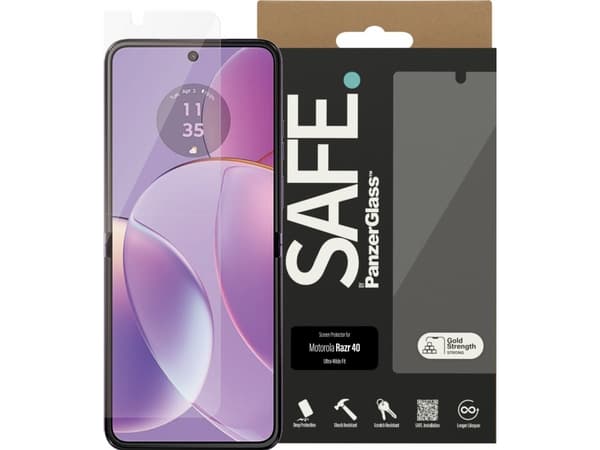 PanzerGlass SAFE. by PanzerGlass Screen Protector Motorola Razr 40 Ultra