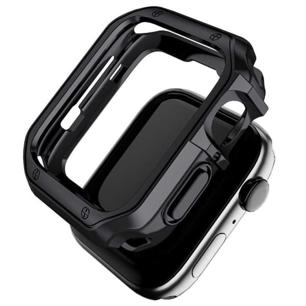 Apple Watch Ultra 49mm TPU-kuoripuskuri, musta