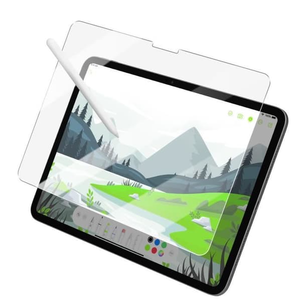 Film för iPad Pro 11 2024 Papperseffekt Anti-repa Anti-fingeravtryck 4smarts Transparent
