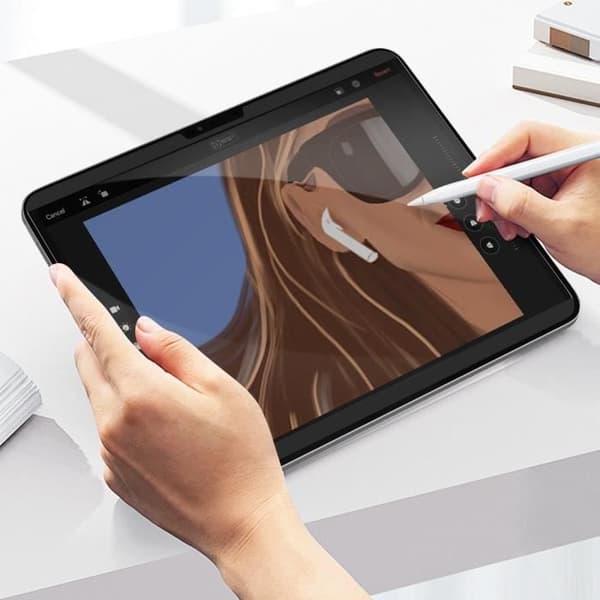 Skärmskydd - 4smarts - iPad Air 11 2024 - Antispy - Repellerande - Magnetisk