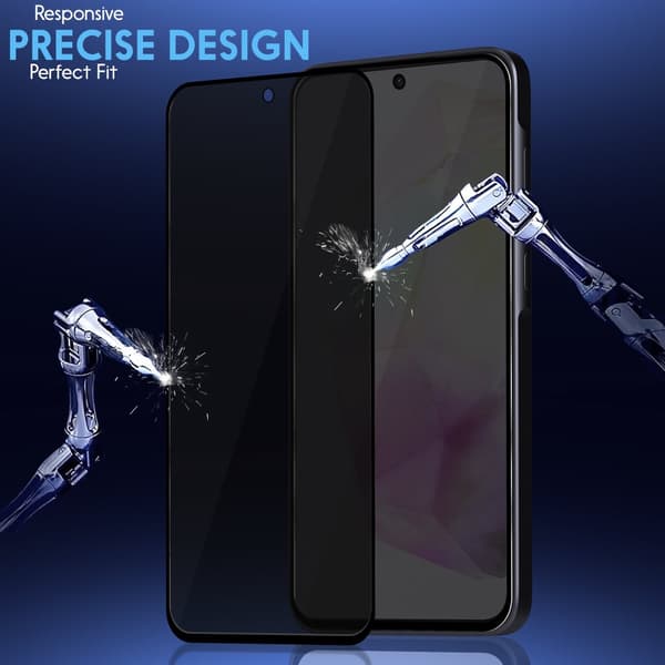 1-Pack Samsung A35 privacy Skärmskydd - Härdat Glas 9H - Super kvalitet 3D