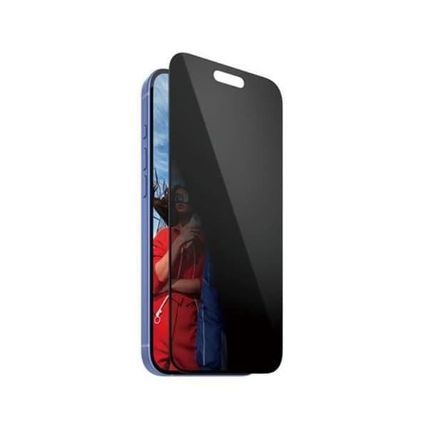Skärmskydd för iPhone 16 Plus UWF med sekretessfilter Panzerglas Transparent Svart