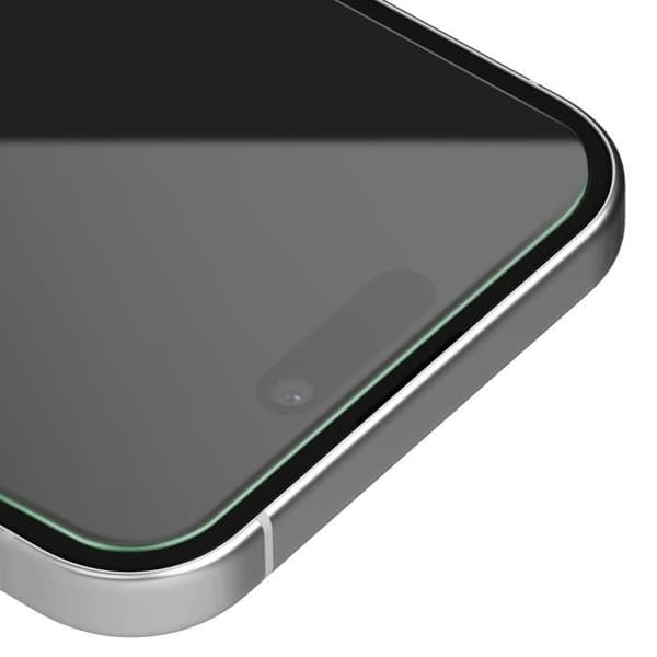 Härdat glas - AVIZAR - iPhone 16 Pro Max - 9H hårdhet - Fulllim - Ultratunt