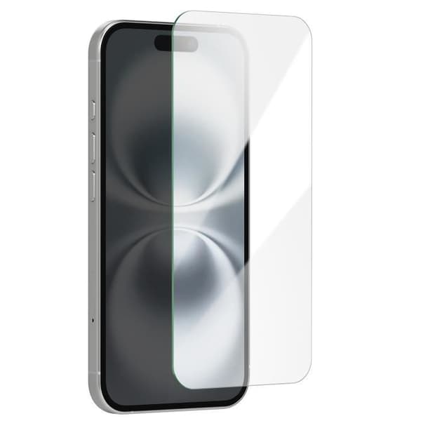 Härdat glas - AVIZAR - iPhone 16 Pro Max - 9H hårdhet - Fulllim - Ultratunt