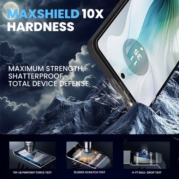1-Pack Motorola E14 Skärmskydd - Härdat Glas 9H - Super kvalitet 3D