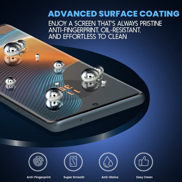 1-Pack Motorola Edge 50 Fusion Skärmskydd - Härdat Glas 9H - Super kvalitet 3D