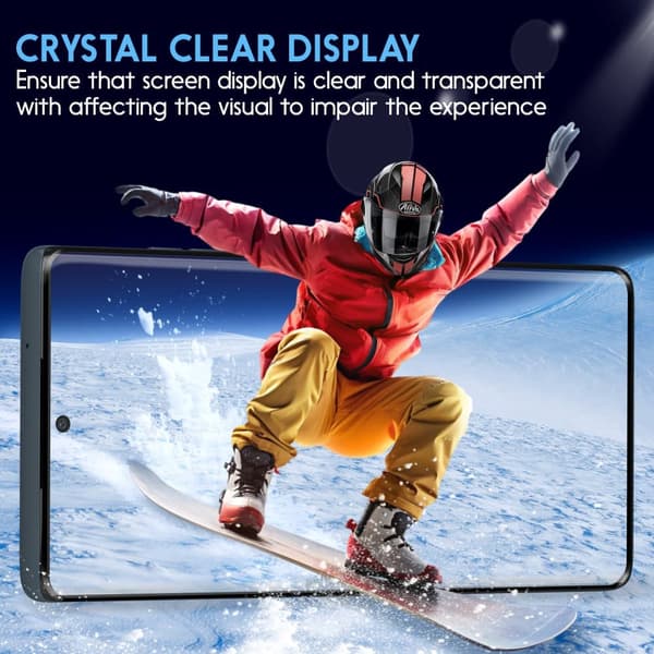 2-Pack Motorola Edge 50 Fusion Skärmskydd - Härdat Glas 9H - Super kvalitet 3D