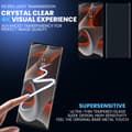 Miniatyrbild 5 av 6: 1-Pack Motorola Edge 50 Pro Skärmskydd - Härdat Glas 9H - Super kvalitet 3D
