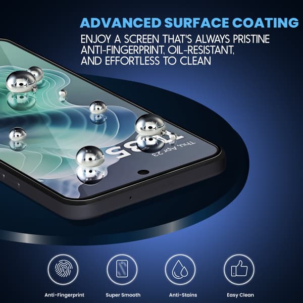 2-Pack Motorola G35 5G Skärmskydd - Härdat Glas 9H - Super kvalitet 3D