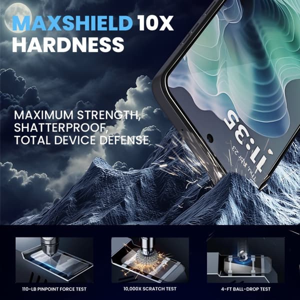 2-Pack Motorola G35 5G Skärmskydd - Härdat Glas 9H - Super kvalitet 3D