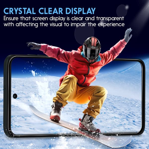 1-Pack Motorola G55 Skärmskydd - Härdat Glas 9H - Super kvalitet 3D