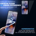 Miniatyrbild 5 av 6: 2-Pack Motorola G55 Skärmskydd - Härdat Glas 9H - Super kvalitet 3D