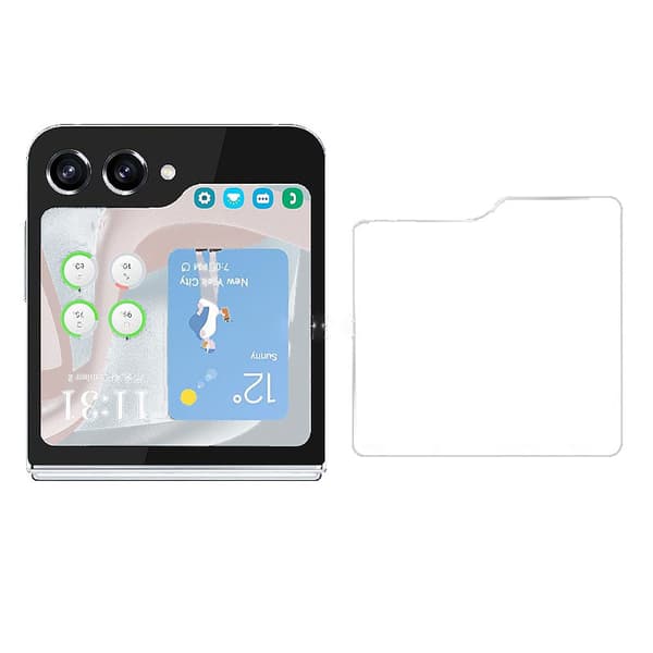 INF 2-pak Skærmbeskyttelse til Samsung Galaxy Galaxy Z Flip5