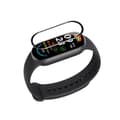 Miniatyrbild 2 av 4: INF Xiaomi Band 9 skärmskydd, 2-pack 3D böjd mjuk film