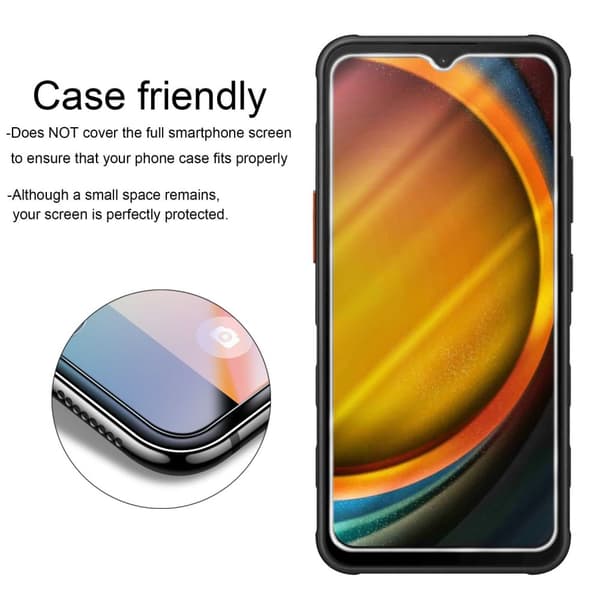 Skyddsfilm för Samsung Galaxy Tab Active Skärmskydd Härdat (Tempered)-glas för skydd