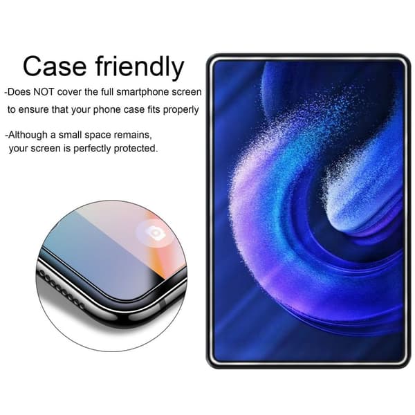 Skjermbeskytter Skärmskyddtil til Xiaomi Pad 6 Pro Herdet Skjermglass Nettbrett