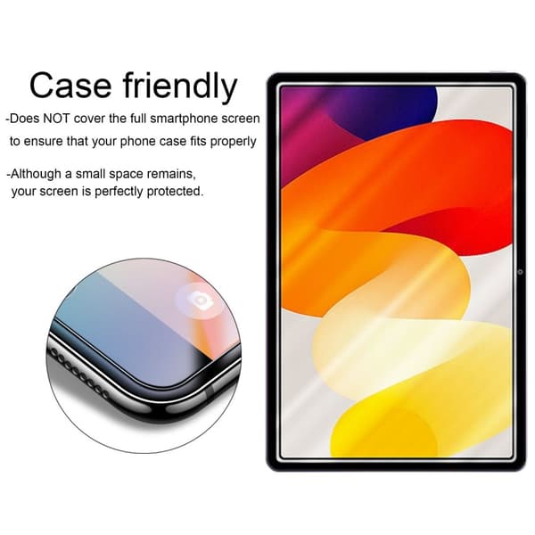 Skjermbeskytter Skärmskyddtil til Xiaomi Redmi Pad SE Herdet Skjermglass Nettbrett