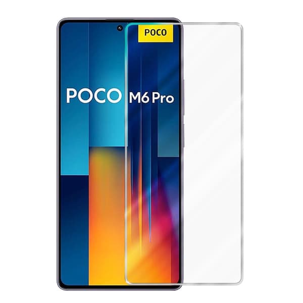 Skyddsfilm för Xiaomi Poco M6 Pro Skärmskydd Skyddsglas Härdat (Tempered)-glas för skydd