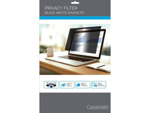 eStuff Magnetic Privacy Filter 13.3" Svart