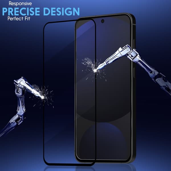 1-Pack Samsung S24 FE Skärmskydd & 1-Pack linsskydd - Härdat Glas 9H - Super kvalitet 3D