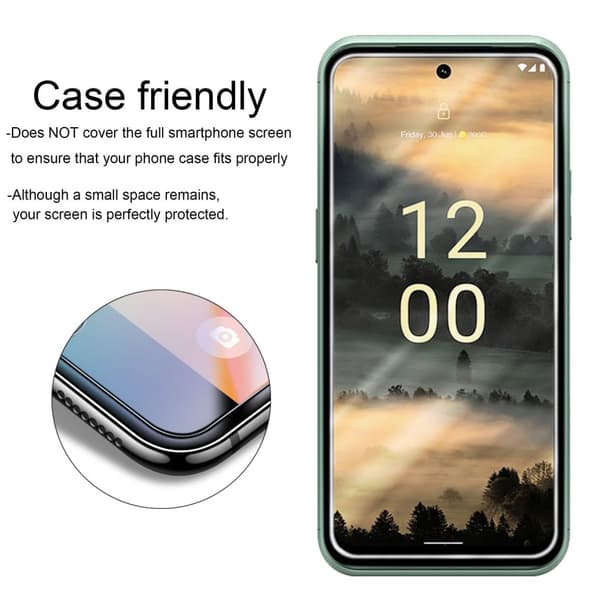 Skyddsfilm för Nokia XR21 Skärmskydd Skyddsglas Härdat (Tempered)-glas för skydd