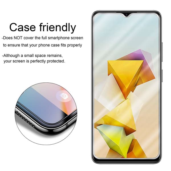 ZTE Blade A73 5G 3x Skärmskydd Skyddsglas Skyddsfilm Härdat (Tempered)-glas för skydd