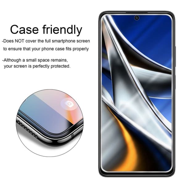 Skyddsfilm för Xiaomi Poco X4 Pro Skärmskydd Skyddsglas Härdat (Tempered)-glas för skydd