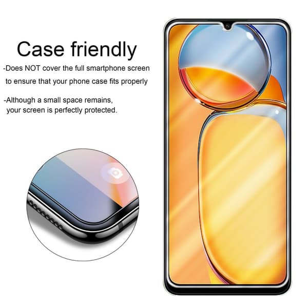 Skyddsfilm för Xiaomi Redmi 13C Skärmskydd Skyddsglas Härdat (Tempered)-glas för skydd