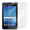 Miniatyrbild 1 av 6: Samsung Galaxy Tab Active 3x Skärmskydd Skyddsfilm Härdat (Tempered)-glas för skydd