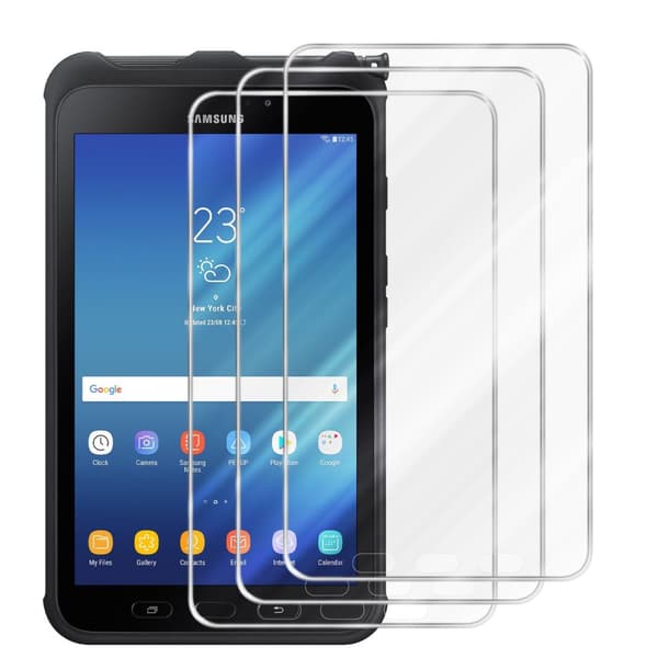 Samsung Galaxy Tab Active 3x Skärmskydd Skyddsfilm Härdat (Tempered)-glas för skydd