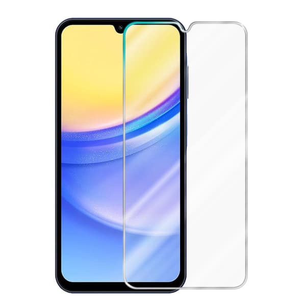Skjermbeskytter Skärmskyddtil til Samsung Galaxy A15 Herdet Skjermglass