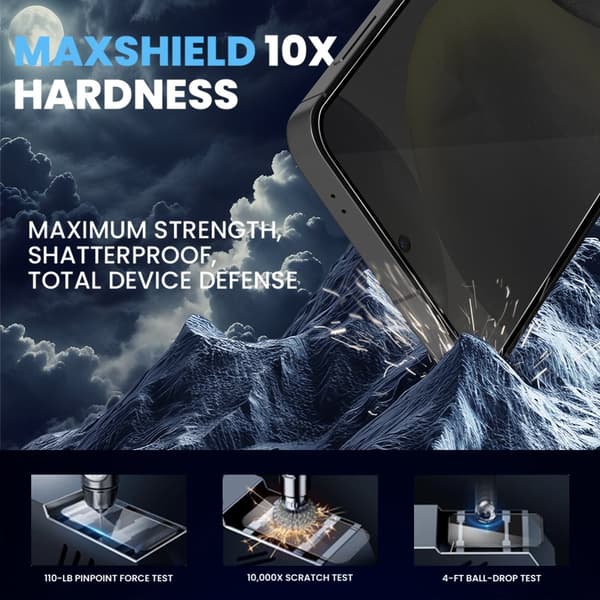 1-Pack Samsung S24 Plus privacy Skärmskydd - Härdat Glas 9H - Super kvalitet 3D