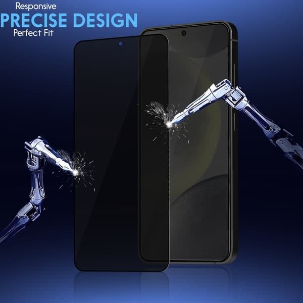 1-Pack Samsung S24 Plus privacy Skärmskydd - Härdat Glas 9H - Super kvalitet 3D