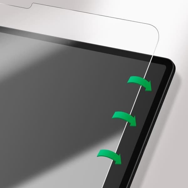Skyddsfilm - 4SMARTS - iPad Air 13 2024 - 9H härdat glas - Stötsäker - Anti-fingeravtryck
