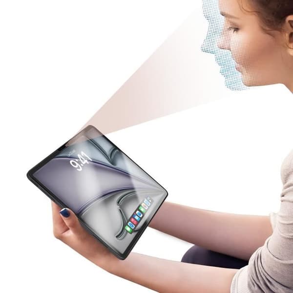 Skyddsfilm - 4SMARTS - iPad Air 13 2024 - 9H härdat glas - Stötsäker - Anti-fingeravtryck